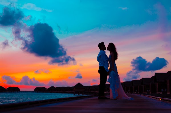 A & B Honeymoon Portrait at Anantara Kihavah Villas, Anantara Kihavah Villas, Baa Atoll, Maldives — frame 43