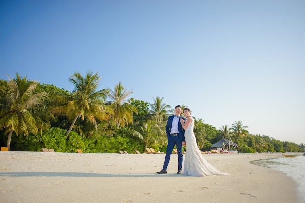 U & G Pre-Wedding Portrait at Lily Beach Resort — frame 3