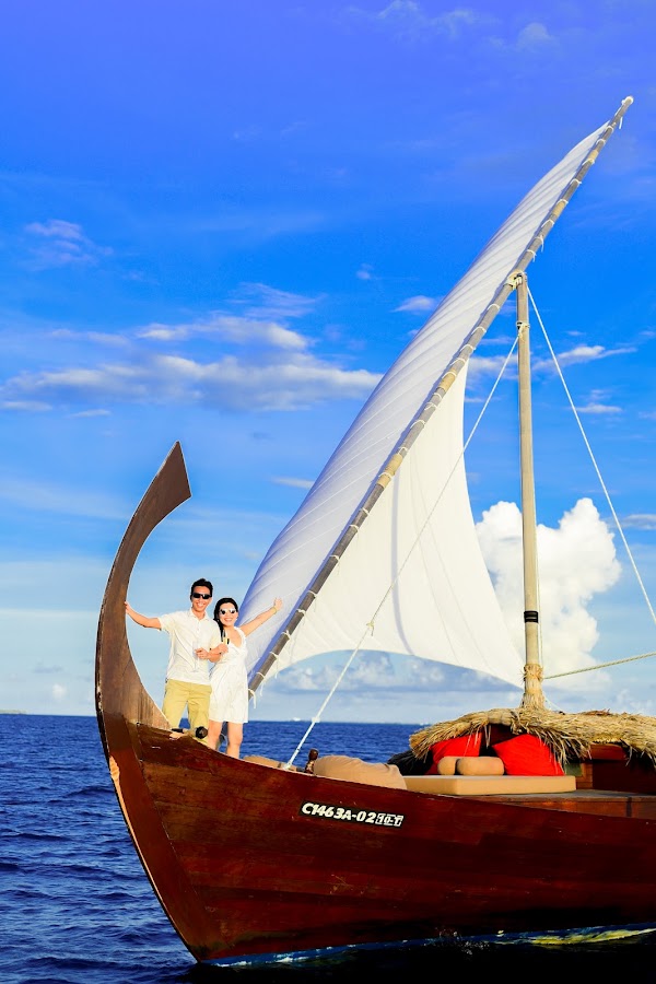 J & N Honeymoon Portrait at Baros Maldives, Baros Maldives, Kaafu Atoll, Maldives — frame 41