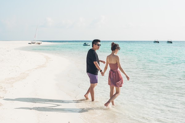 K & C Honeymoon Portrait at W Maldives — photographed at W Maldives, Alifu Alifu (North Ari) Atoll — frame 8