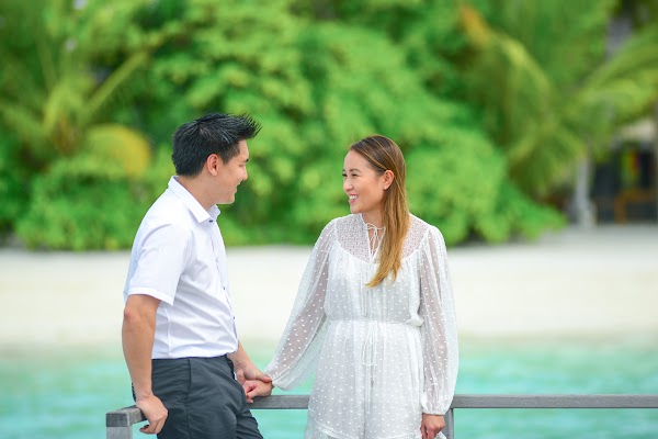 W & A  Elopement at Lux South Ari Atoll, Maldives — frame 2