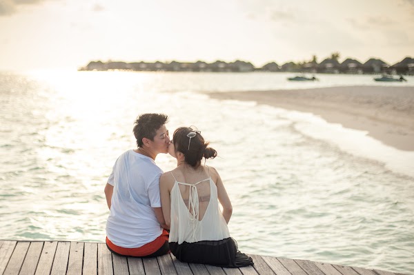 K & C Honeymoon Portrait at W Maldives, W Maldives, Alifu Alifu Atoll, Maldives — frame 49