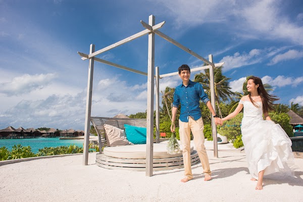 C & S Honeymoon Portrait at Anantara Resort and Spa Maldives, Anantara Resort and Spa Maldives, Kaafu Atoll, Maldives — frame 7