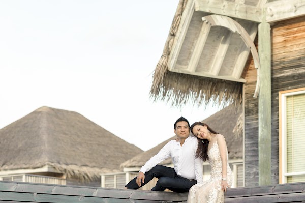 A & B Honeymoon Portrait at Anantara Kihavah Villas, Anantara Kihavah Villas, Baa Atoll, Maldives — frame 31