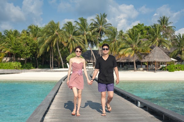 K & C Honeymoon Portrait at W Maldives, W Maldives, Alifu Alifu Atoll, Maldives — frame 35