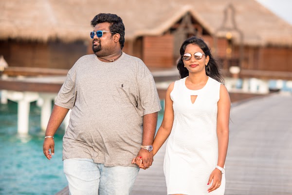 D & D Honeymoon Portrait at Taj Exotica Resort and Spa Maldives — frame 9