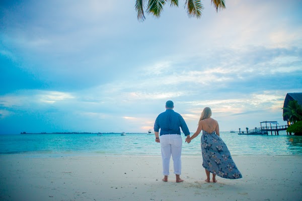 C & N Honeymoon Portrait at Shangri - La's Villingili Resort & Spa, Maldives, Shangri - La's Villingili Resort & Spa, Maldives, Seenu Atoll, Maldives — frame 20