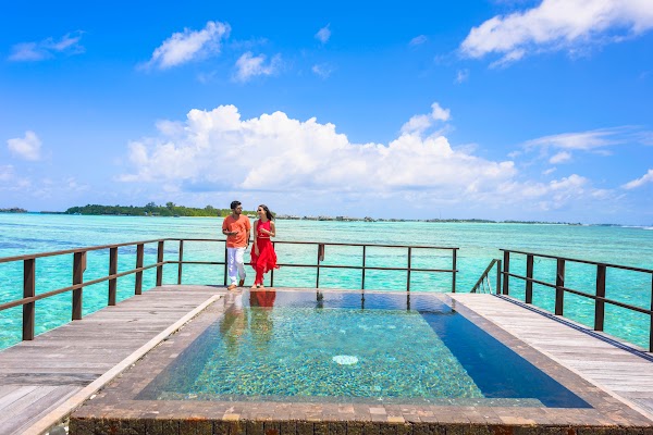 A & M Pre-Wedding Portrait at Paradise Island Resort and Spa, Paradise Island Resort and Spa, Kaafu Atoll, Maldives — frame 34