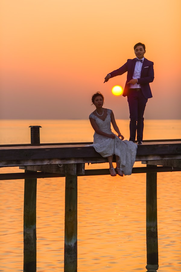 U & G Pre-Wedding Portrait at Lily Beach Resort — frame 7