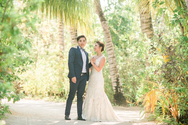 U & G Pre-Wedding Portrait at Lily Beach Resort — frame 9