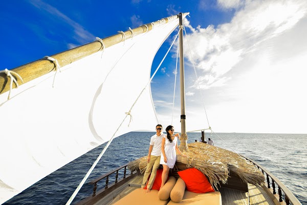 J & N Honeymoon Portrait at Baros Maldives — photographed at Baros Maldives, Kaafu (Malé) Atoll — frame 7