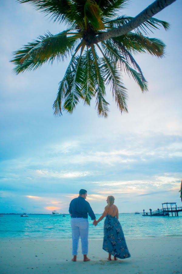 C & N Honeymoon Portrait at Shangri - La's Villingili Resort & Spa, Maldives — frame 6