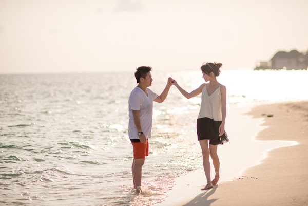 K & C Honeymoon Portrait at W Maldives, W Maldives, Alifu Alifu Atoll, Maldives — frame 22