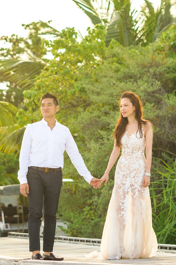 A & B Honeymoon Portrait at Anantara Kihavah Villas, Anantara Kihavah Villas, Baa Atoll, Maldives — frame 49