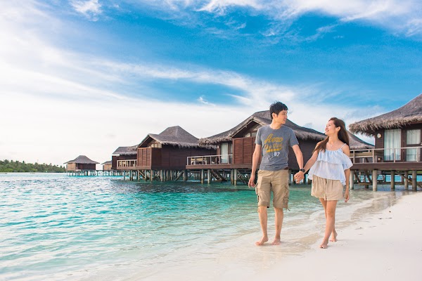 C & S Honeymoon Portrait at Anantara Resort and Spa Maldives, Anantara Resort and Spa Maldives, Kaafu Atoll, Maldives — frame 37