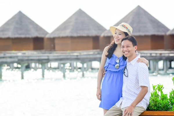 J & N Honeymoon Portrait at Baros Maldives, Baros Maldives, Kaafu Atoll, Maldives — frame 44