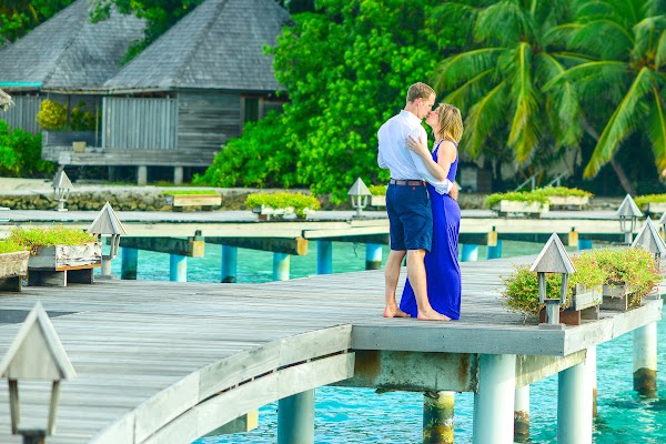 R & J Honeymoon Portrait at Gangehi Island Resort, Gangehi Island Resort, Alifu Alifu Atoll, Maldives — frame 29