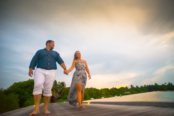 C & N Honeymoon Portrait at Shangri - La's Villingili Resort & Spa, Maldives, Shangri - La's Villingili Resort & Spa, Maldives, Seenu Atoll, Maldives — frame 30