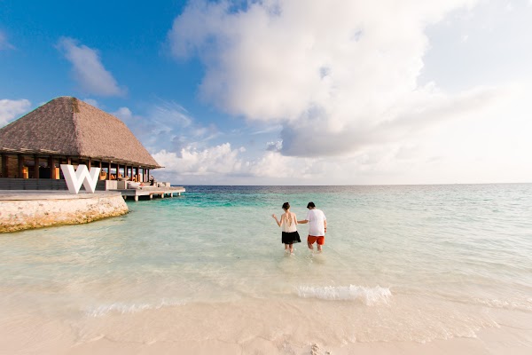 K & C Honeymoon Portrait at W Maldives, W Maldives, Alifu Alifu Atoll, Maldives — frame 28
