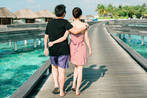 K & C Honeymoon Portrait at W Maldives — photographed at W Maldives, Alifu Alifu (North Ari) Atoll — frame 3