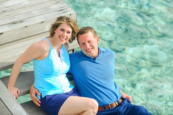 R & J Honeymoon Portrait at Gangehi Island Resort — photographed at Gangehi Island Resort & Spa, Alifu Alifu (North Ari) Atoll — frame 7