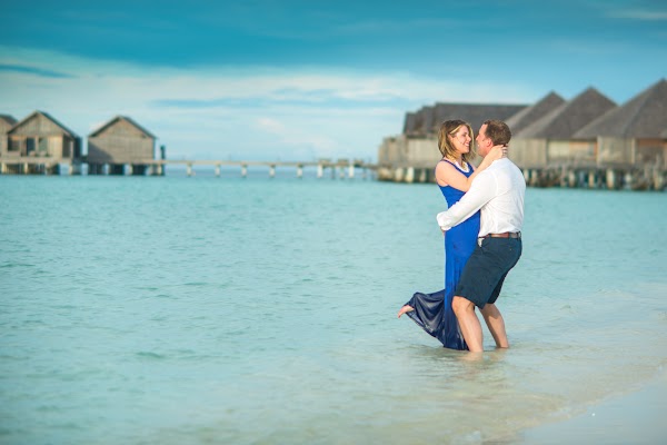R & J Honeymoon Portrait at Gangehi Island Resort, Gangehi Island Resort, Alifu Alifu Atoll, Maldives — frame 39