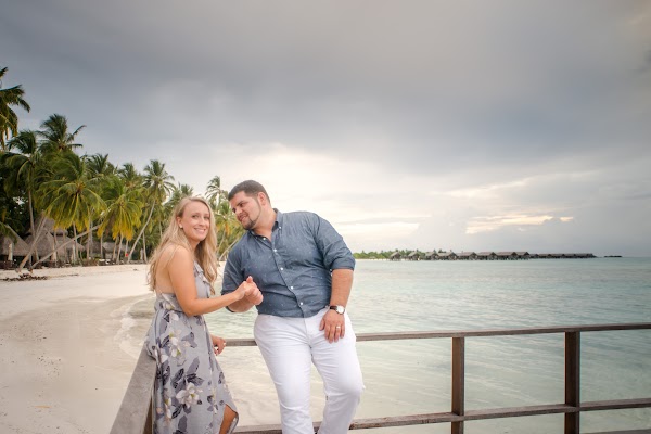 C & N Honeymoon Portrait at Shangri - La's Villingili Resort & Spa, Maldives — frame 2