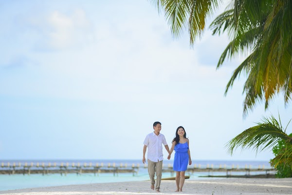 J & N Honeymoon Portrait at Baros Maldives, Baros Maldives, Kaafu Atoll, Maldives — frame 9