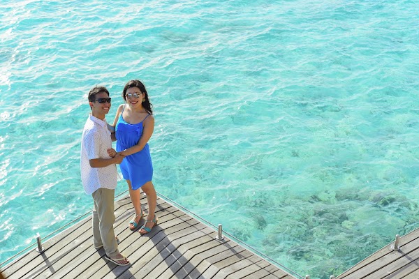 J & N Honeymoon Portrait at Baros Maldives, Baros Maldives, Kaafu Atoll, Maldives — frame 26