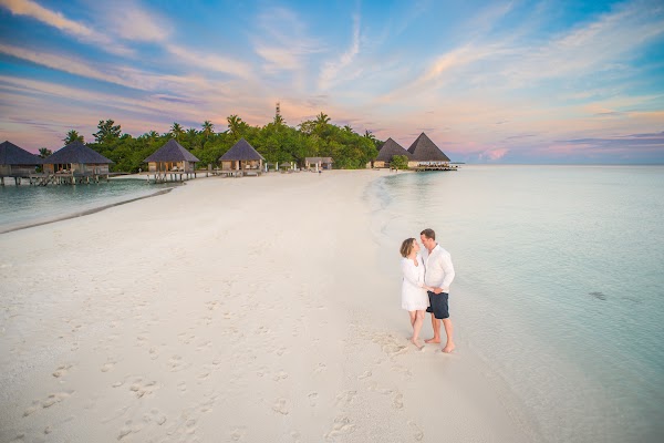 R & J Honeymoon Portrait at Gangehi Island Resort, Gangehi Island Resort, Alifu Alifu Atoll, Maldives — frame 13