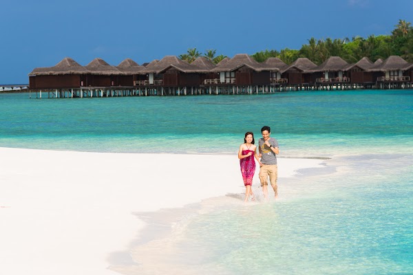 C & S Honeymoon Portrait at Anantara Resort and Spa Maldives — photographed at Anantara Dhigu Maldives Resort, Kaafu (Malé) Atoll — frame 8