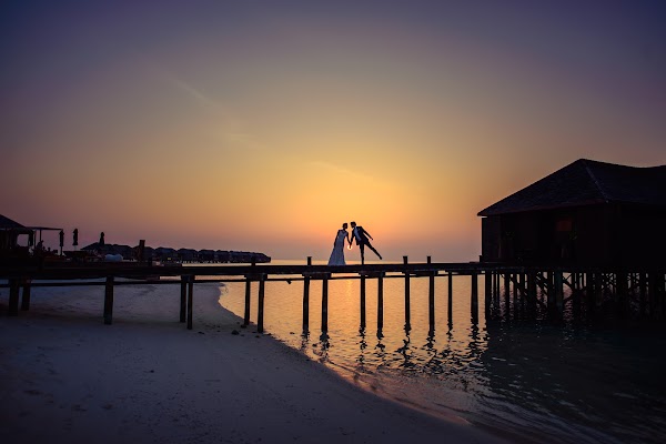 U & G Pre-Wedding Portrait at Lily Beach Resort — frame 8