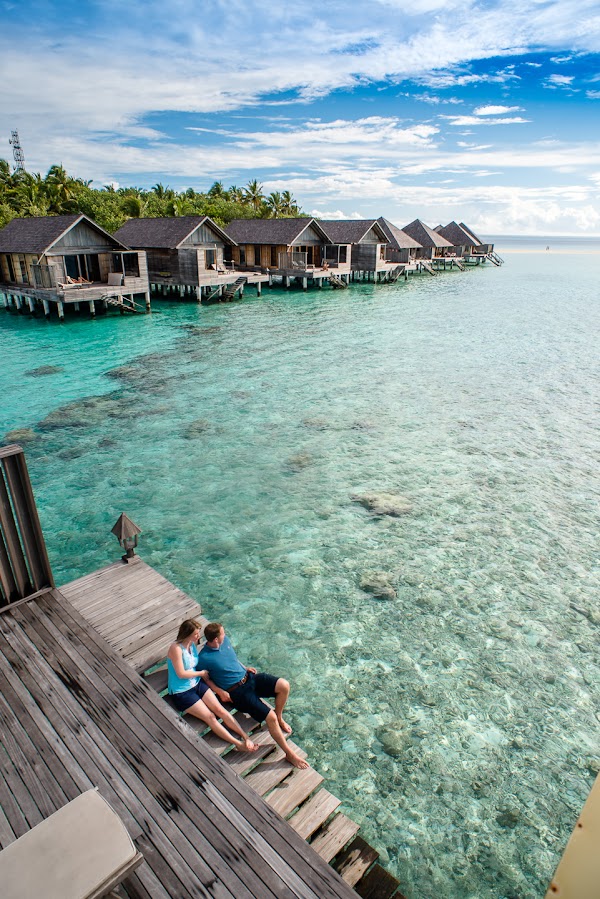 R & J Honeymoon Portrait at Gangehi Island Resort — frame 4