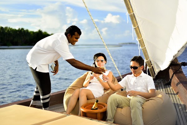J & N Honeymoon Portrait at Baros Maldives, Baros Maldives, Kaafu Atoll, Maldives — frame 30