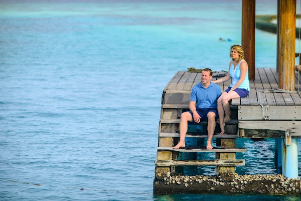 R & J Honeymoon Portrait at Gangehi Island Resort — frame 8