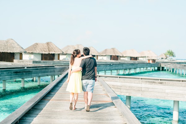 K & C Honeymoon Portrait at W Maldives, W Maldives, Alifu Alifu Atoll, Maldives — frame 6