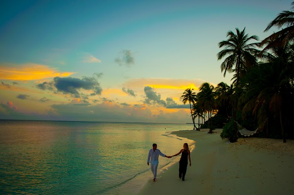 K & A Anniversary Portrait at Mirihi Island Resort — photographed at V Villas Maldives at Mirihi-Mgallery Collection, Alifu Dhaalu (South Ari) Atoll — frame 5