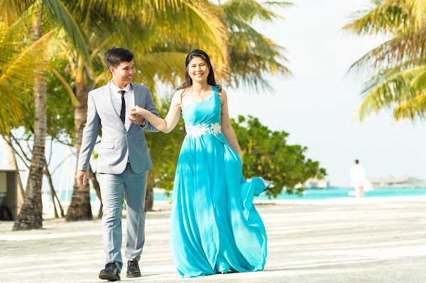 P & N Honeymoon Portrait at Paradise Island Resort and Spa, Paradise Island Resort and Spa, Kaafu Atoll, Maldives — frame 6