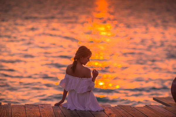 I & H Honeymoon Portrait at Soneva Jani — frame 8