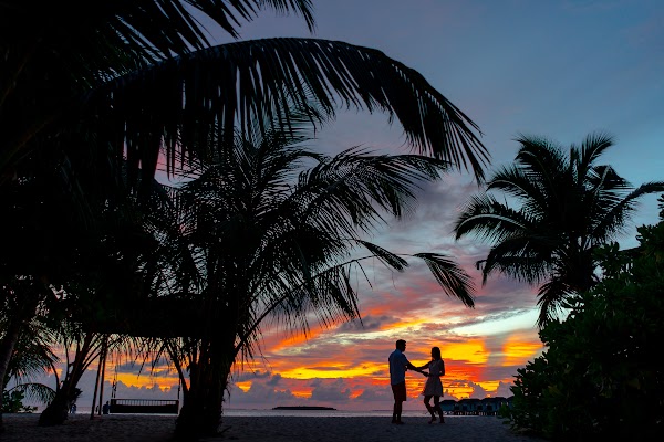 A & H Honeymoon Portrait at Amari Havodda Maldives — frame 10