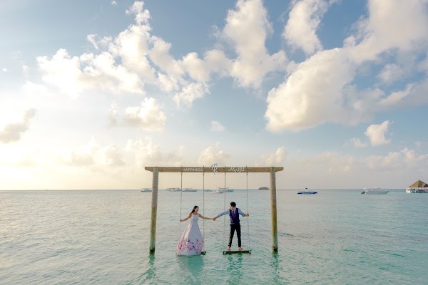 A & C Pre-Wedding Portrait at Club Med Kanifinolhu, Club Med Kanifinolhu, Kaafu Atoll, Maldives — frame 38