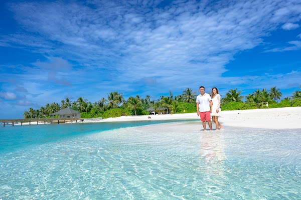 A & H Honeymoon Portrait at Amari Havodda Maldives — frame 2