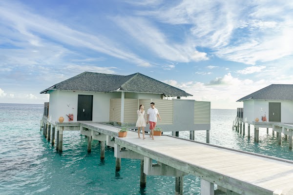 A & H Honeymoon Portrait at Amari Havodda Maldives, Amari Havodda Maldives, Gaafu Dhaalu Atoll, Maldives — frame 17
