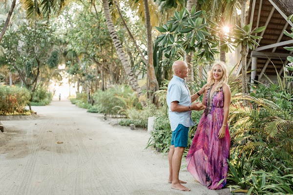 S & F Anniversary Portrait at Kanuhura — photographed at Six Senses Kanuhura, Maldives, Lhaviyani (Faadhippolhu) Atoll — frame 8