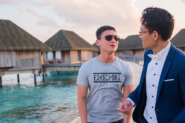 A & C Pre-Wedding Portrait at Club Med Kanifinolhu, Club Med Kanifinolhu, Kaafu Atoll, Maldives — frame 45