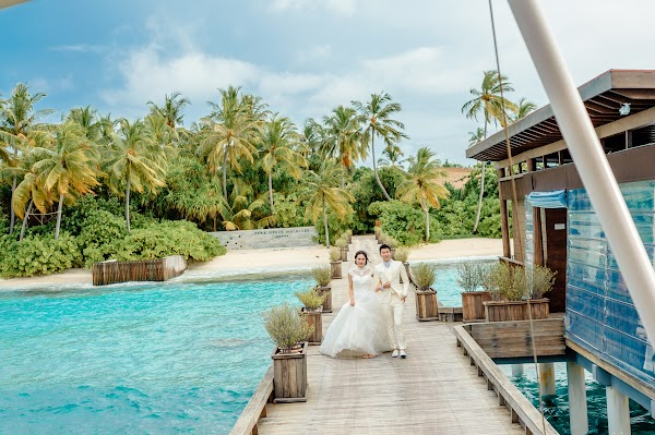 G & H Pre-Wedding Portrait at Park Hyatt Maldives, Hadahaa — frame 6