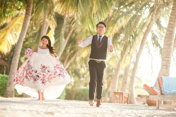 A & C Pre-Wedding Portrait at Club Med Kanifinolhu — photographed at Club Med Kanifinolhu, Kaafu (Malé) Atoll — frame 5