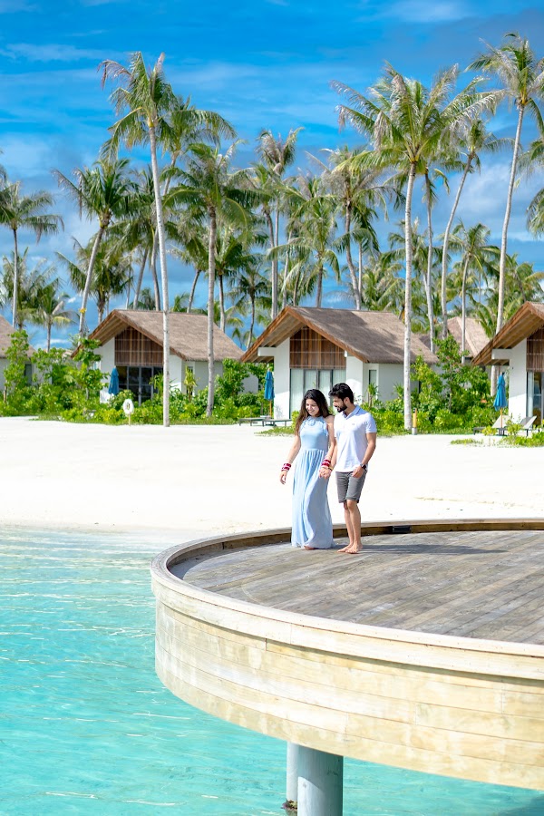 S & R Honeymoon Portrait at Hard Rock Hotel Maldives — frame 5