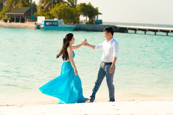 P & N Honeymoon Portrait at Paradise Island Resort and Spa, Paradise Island Resort and Spa, Kaafu Atoll, Maldives — frame 10