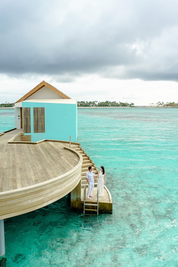 S & H Anniversary Portrait at Hard Rock Hotel Maldives, Hard Rock Hotel Maldives, Kaafu Atoll, Maldives — frame 35
